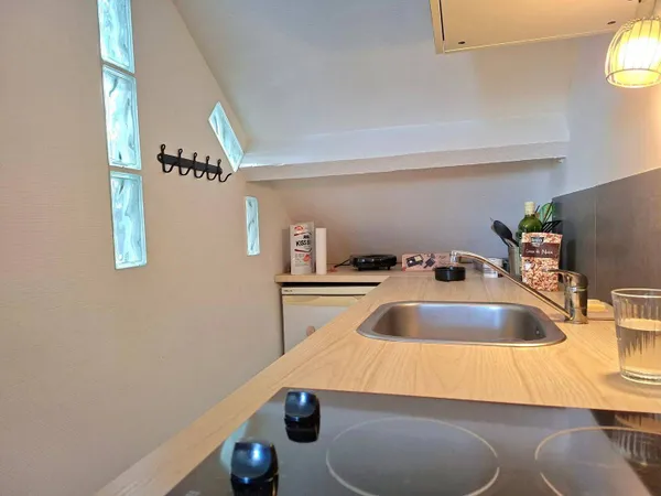 Studio 1 pièce 19 m²