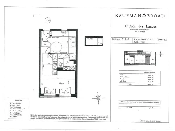 Appartement T2