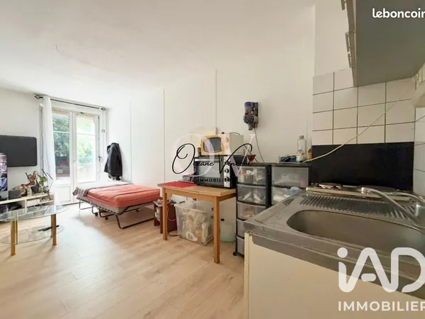 Studio 1 pièce 22 m²