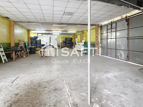 Maison individuelle de 115 m2 avec grand garage de 185 m2