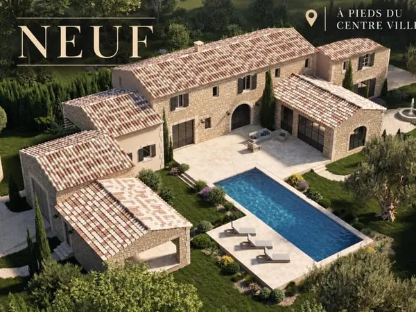 Maison neuve d'exception - Eygalières centre