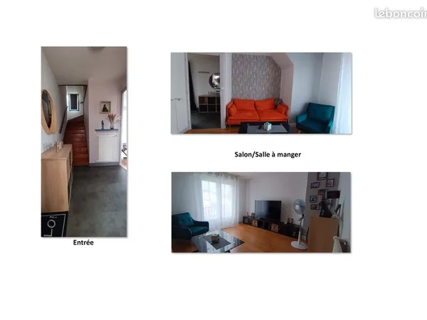 T3 Duplex dans petite résidence, excellent état, Mont-de-Marsan