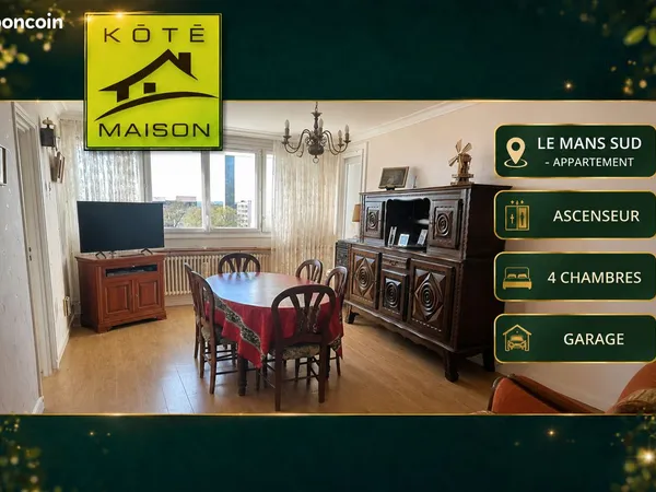 Appartement 5 pièces 87 m²