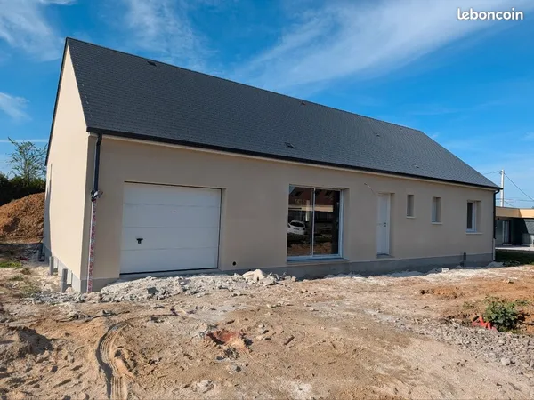 Maison en fin de construction