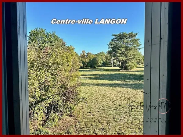 Centre-ville LANGON Maison 6 chambres + jardin + garage