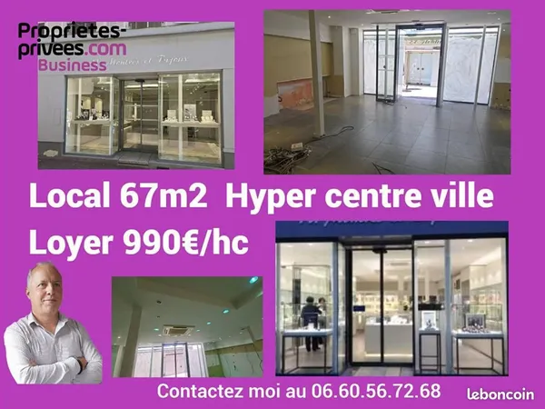 Local commercial 67 m²