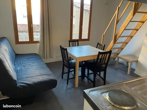Studio 2 pièces 18 m²