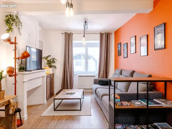 T2 meublé 47 m² - Centre historique - Parking sécurisé - 735 CC
