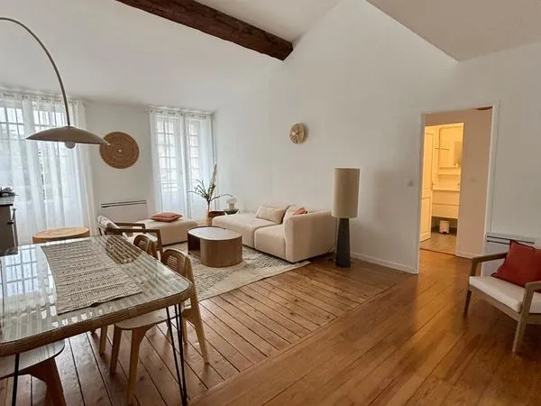 Appartement de charme meublé 2 chambres + 1 bureau/chambre - Bail Mobilité Cours Victor Hugo