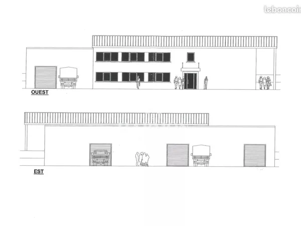 Local commercial 412 m² Oloron-Sainte-Marie