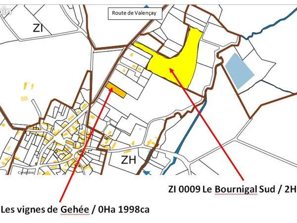Vend terres agricoles