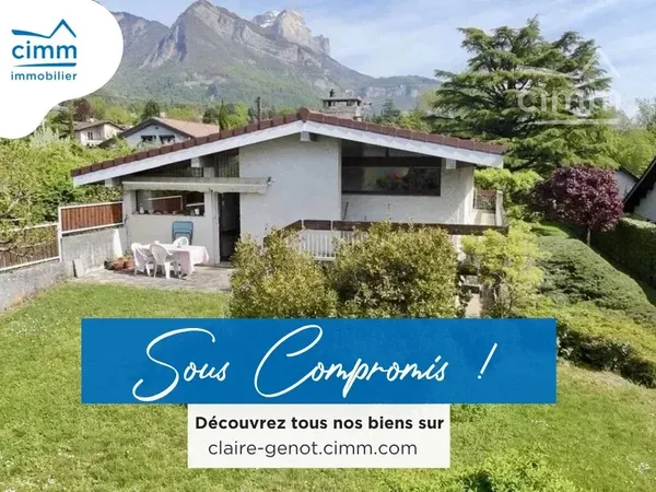 Saint-Ismier – Maison d'architecte 5 chambres sur 1 431 m² de terrain