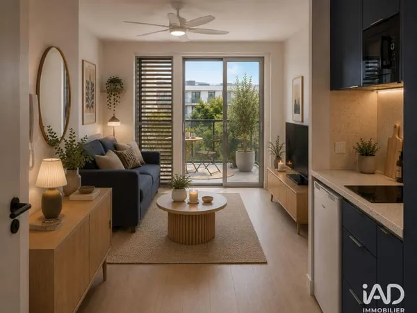 Appartement 1 pièce 34 m²