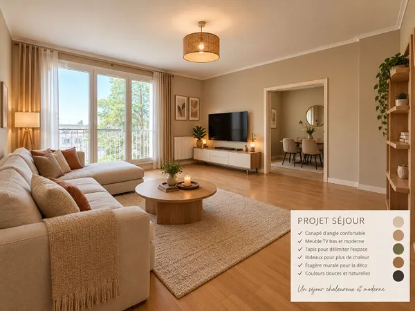 Appartement 3 pièces 64 m²