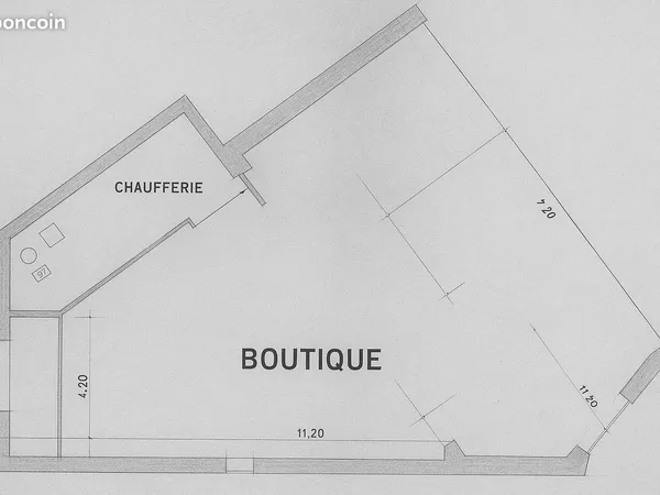Boutique 93 m² Paris