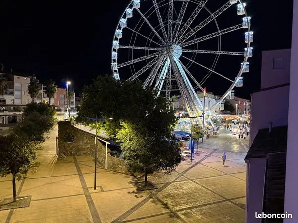 Apparemment cap d'agde - studio avec mezzanine et vue sur la grande roue