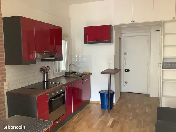 Charmant studio meublé de 23m2 avenue d'Italie (75013 Paris)