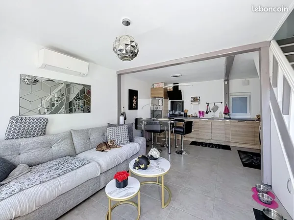 Vente | Maison de ville | 3p | 2ch | 62 m² | Canteleu | Expo Sud | Terrasse