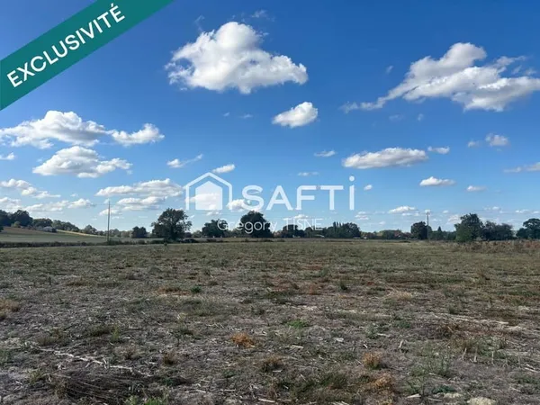 Un bel espace de nature pour donner vie à vos projets agricoles