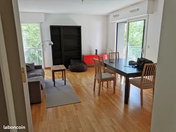 Location meublée T3 Rennes mail Mitterrand