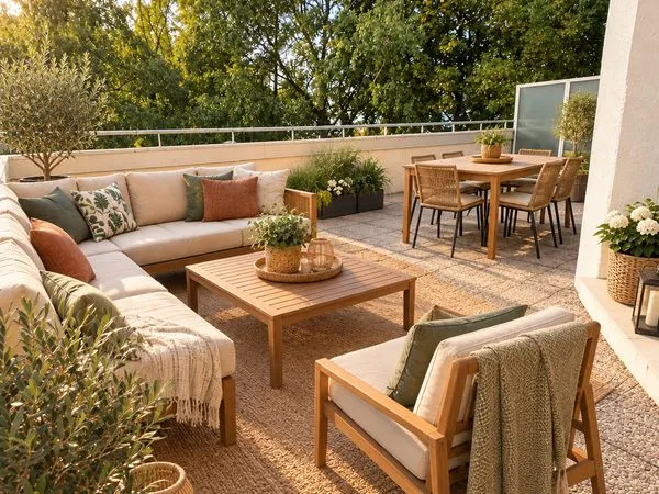 VIEUX-LILLE - TERRASSE 45 m² - T2/T3 de 64 m² - Garage en option