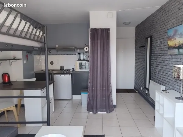 Appartement 1 pièce RDC