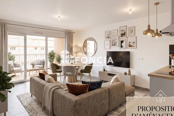 Appartement 2 pièces 45 m²