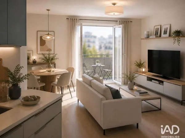 Appartement 3 pièces 62 m²
