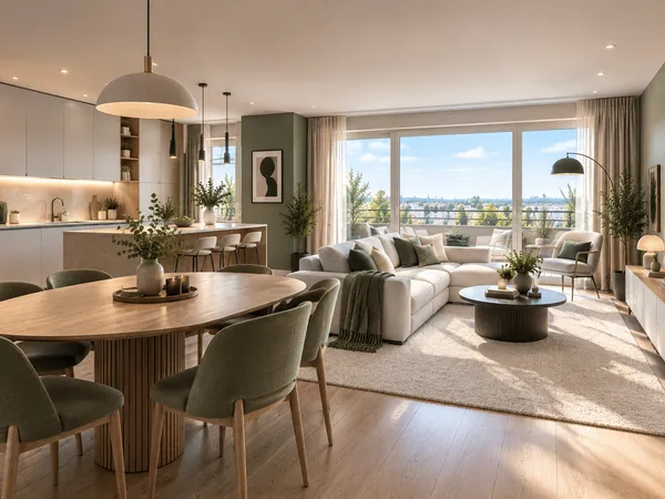 Appartement 3 pièces 63 m²
