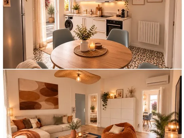 C1 - Grand T1 bis avec cour privative - Hypercentre Saint-Chamond