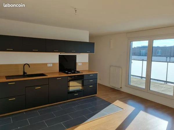 Duplex 3 pièces avec terrasse - libre octobre 2026
