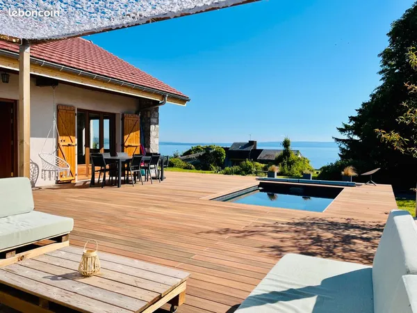 Maison 3 chambres à Excenevex disponible pour 6 mois