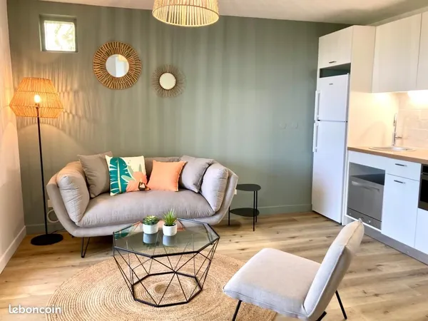 Appt 2 pièces 36m2 Bellepierre vue mer