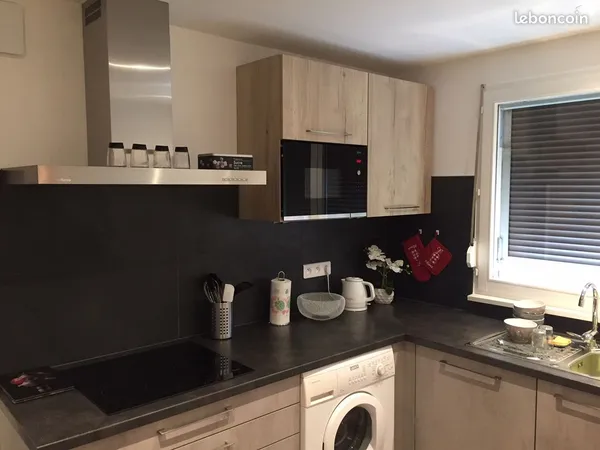 Appartement F2 meublé 52m2 + Garage