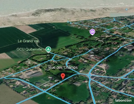 Terrain 774 m² Quiberville