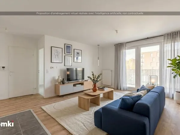 Appartement T2 de 42 m² à Pantin 93500, Rue Averroes