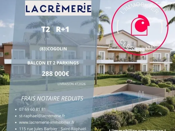 Appartement 2 pièces 42 m²