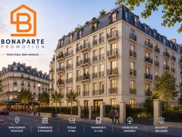 Paris 17  Superbe studio neuf, confort et élégance au rendez-vous