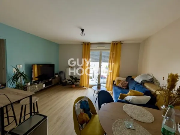 Appartement à louer de 2 pièces de 45.15 m²
