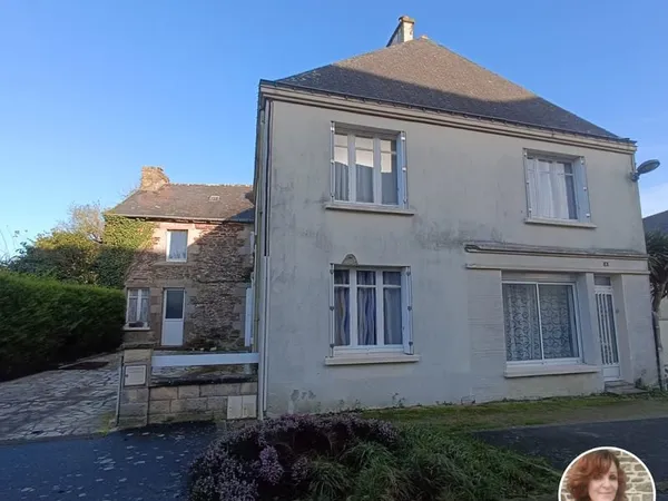 Maison 3 chambres+ dépendances bourg Saint-Brieuc De Mauron