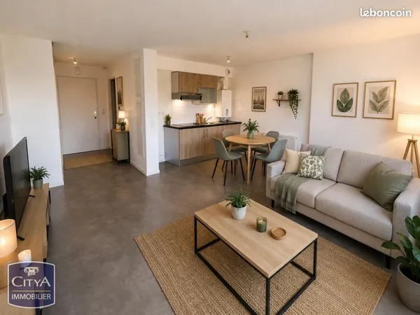 Studio 1 pièce 33 m²
