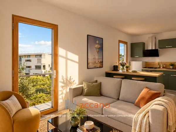 T2 avec balcon au coeur de Jean Jaurès
