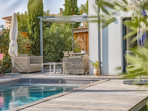 LA TESTE DE BUCH - VILLA CONTEMPORAINE AVEC PISCINE 4 CHAMBRES PISCINE TERRASSE PROCHE BASSIN