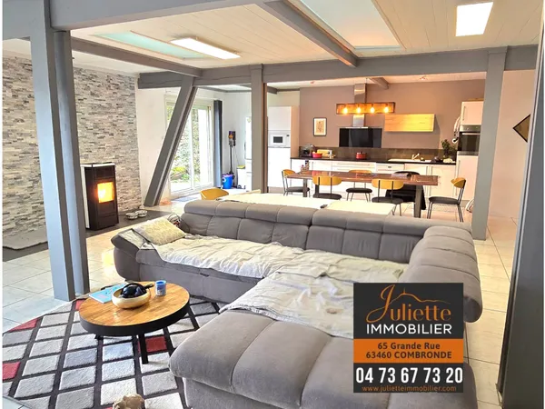 PLAIN-PIED DE 180m2 SUR 1089m2 DE PARCELLE COMPLETE