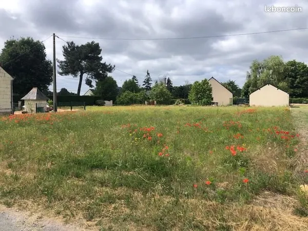 Terrain 407 m² Lignieres De Touraine