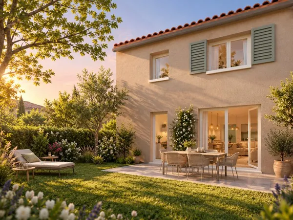 Villa 3 pièces avec jardin au coeur de Saint Zacharie