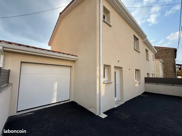 Villa neuve haut de gamme à vendre - 3 chambres - garage - 2 cours - re2020
