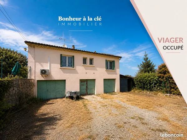 Maison en viager 4 pièces 83 m²