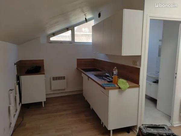 🏡 À LOUER - Studio lumineux de 29 m² - Centre-ville de Wattrelos - 445 CC