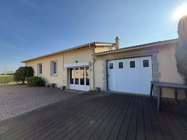 Maison de plain-pied - 113m2 - 3 chambres
